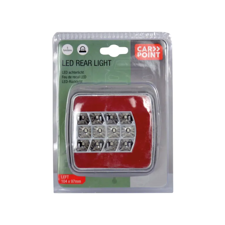 Carpoint 4-functies LED achterlicht - Links