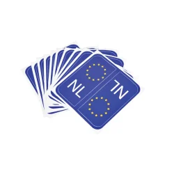 Carpoint Kentekenplaat Sticker Europa/Nederland