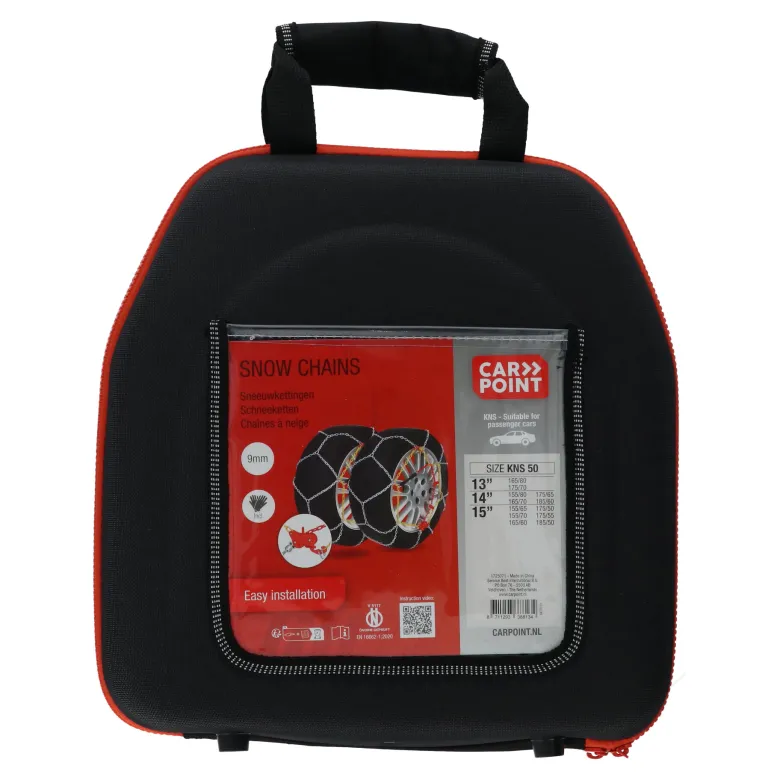 Carpoint KNS-50 sneeuwkettingen - 9 mm