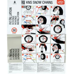 Carpoint KNS-90 sneeuwkettingen - 9 mm