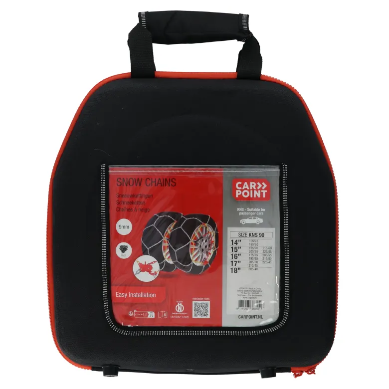 Carpoint KNS-90 sneeuwkettingen - 9 mm