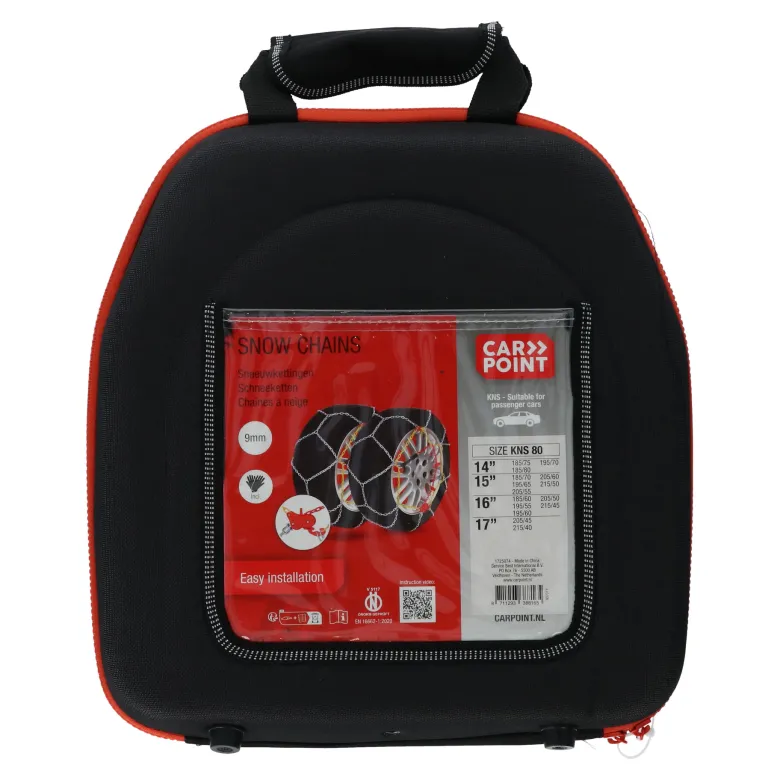 Carpoint KNS-80 sneeuwkettingen - 9 mm