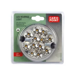 Carpoint 95 mm Rond LED achteruitrijlamp