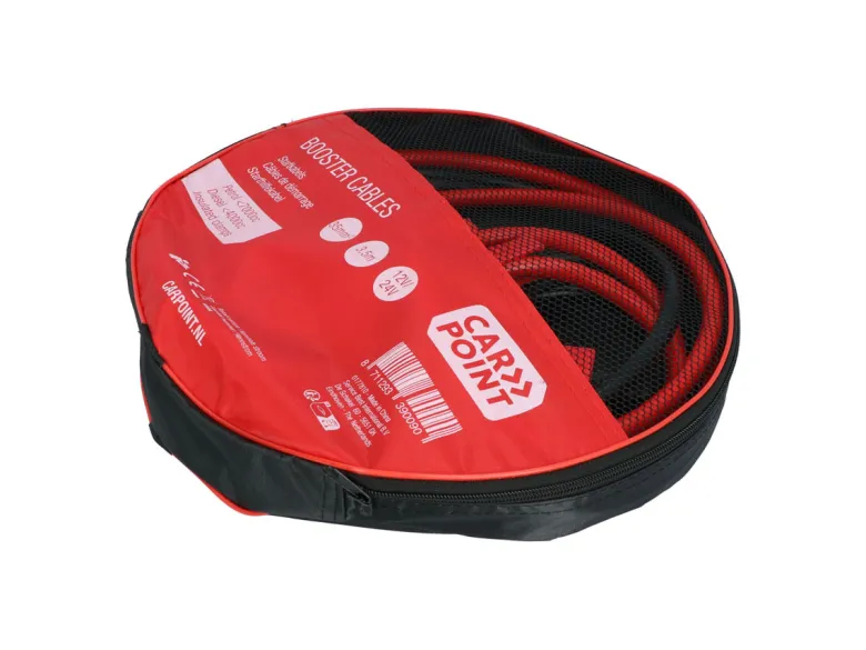 Carpoint 35 mm startkabel met geïsoleerde handgrepen