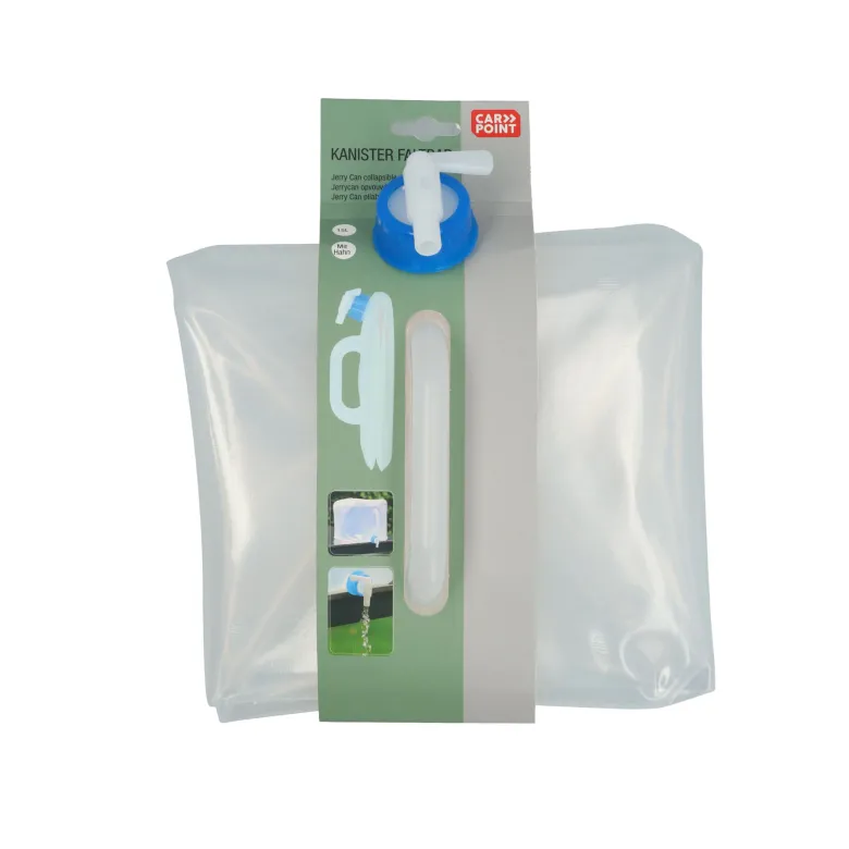 Carpoint opvouwbare jerrycan met kraan - 15 liter