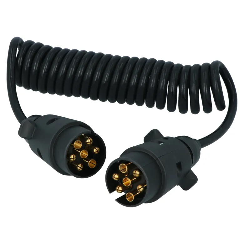 Carpoint 7-polige spiraal verlengkabel - 3 meter