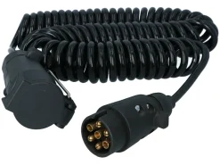 Carpoint 7-polige spiraal verlengkabel - 3 meter