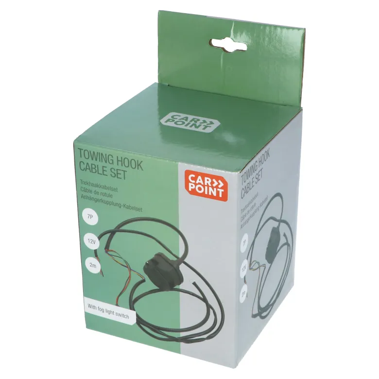 Carpoint 7-Polig trekhaakkabelset - 2 meter