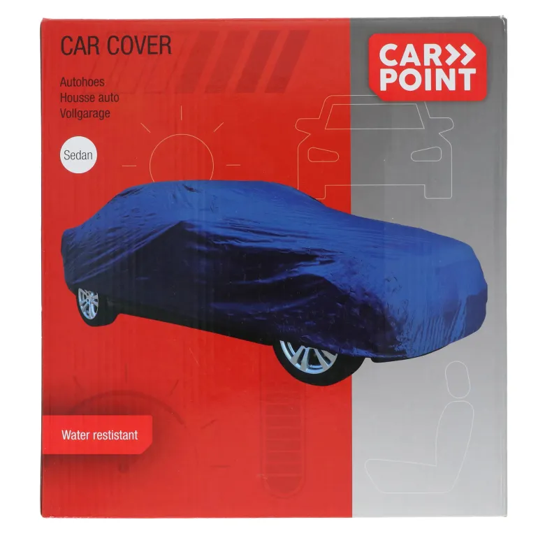 Carpoint polyester autohoes - 408 x 146 x 115 cm