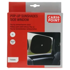 Carpoint Pop-Up zijruit zonneschermen - Set van 2