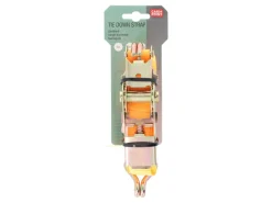 Carpoint ratelspanband met haken - 5 meter