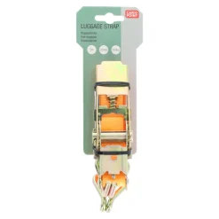 Carpoint Spanband met ratel en haken - 3 meter
