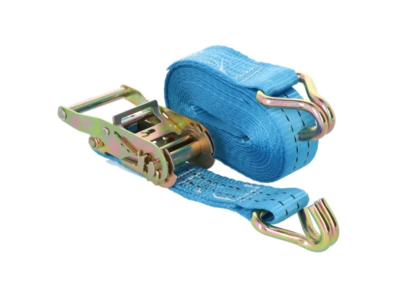Carpoint Spanband met ratel en haken - 7 meter