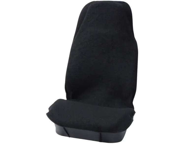 Carpoint Terry Badstof Stoelhoes - Black