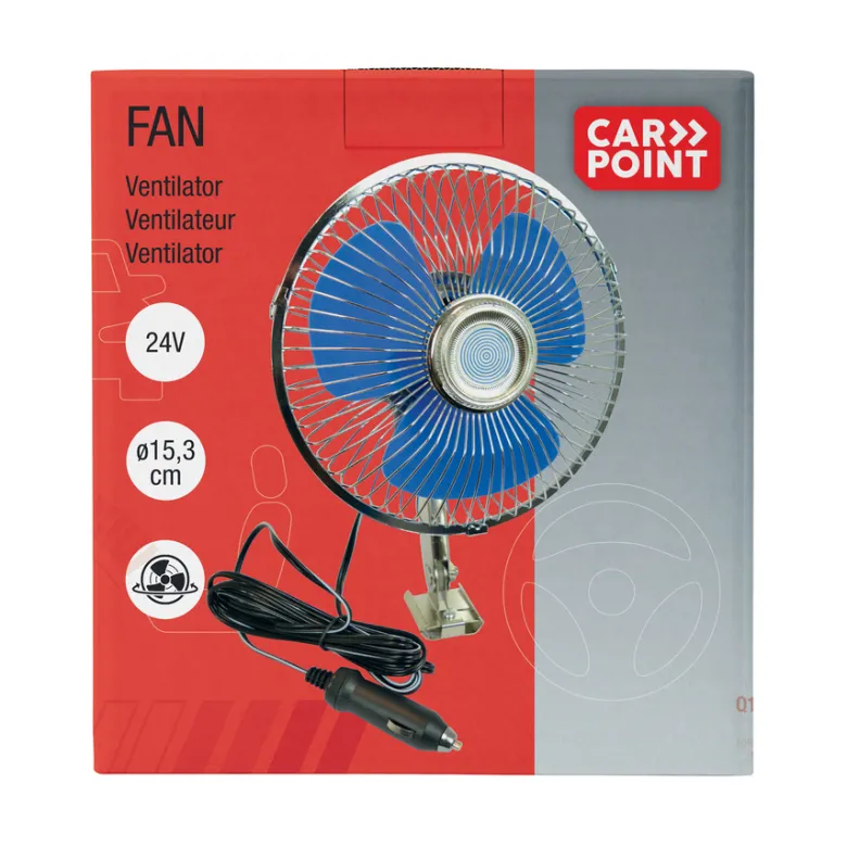 Carpoint Ventilator - 24 Volt