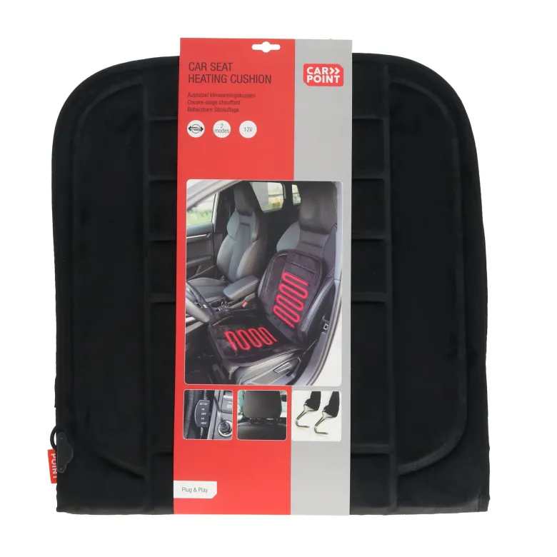 Carpoint 12 volt autostoel verwarmingskussen