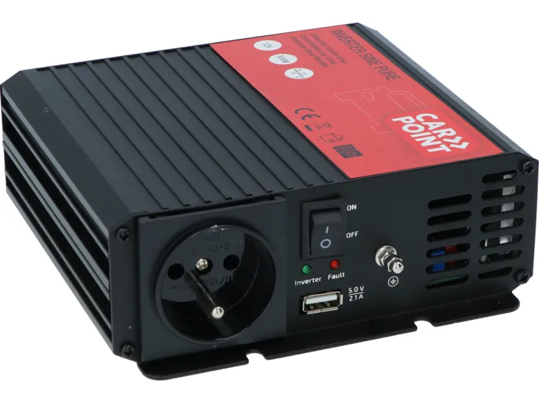 Carpoint 12V>230V Frans Pure Sinus omvormer - 300 watt