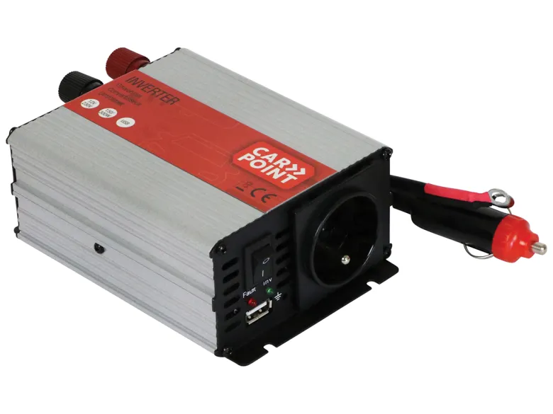 Carpoint 12V>230V frans stopcontact omvormer - 150 Watt