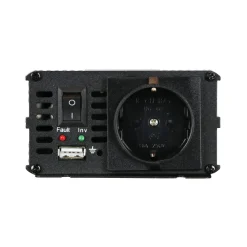 Carpoint 300 watt omvormer met accuklemmen