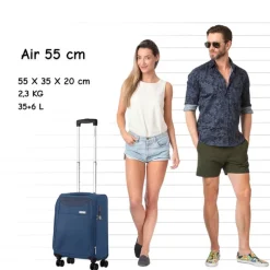 CarryOn Air 55 cm handbagage koffer - Blue