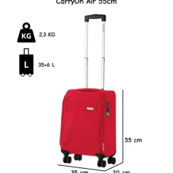CarryOn Air 55 cm handbagage koffer - Red