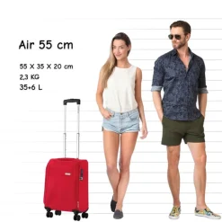 CarryOn Air 55 cm handbagage koffer - Red