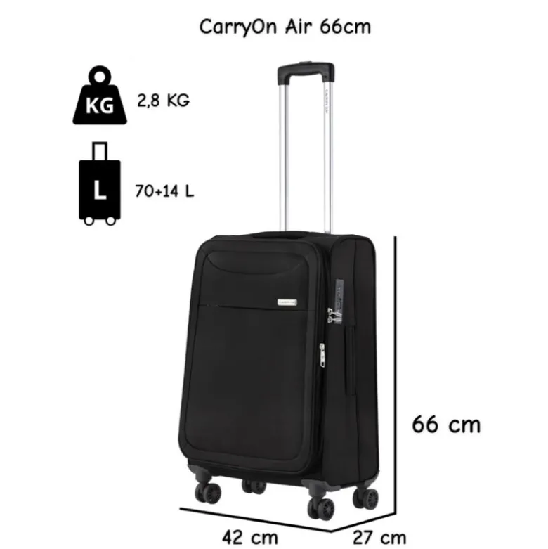 CarryOn Air 66 cm koffer - Black