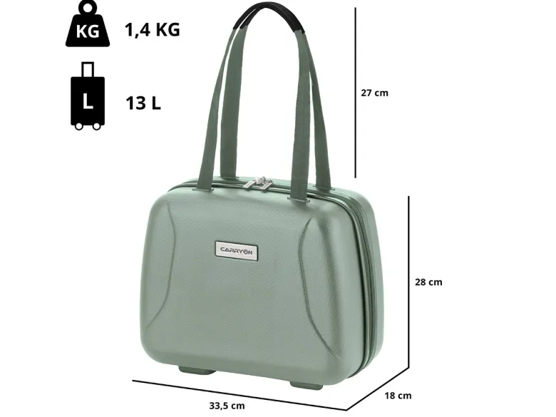 CarryOn Skyhopper beautycase koffer - Green