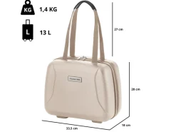 CarryOn Skyhopper beautycase koffer - Beige