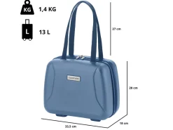 CarryOn Skyhopper beautycase koffer - Blue