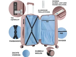 CarryOn Skyhopper 55 cm reiskoffer - Pink