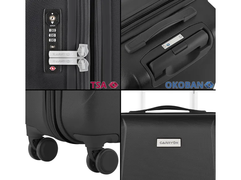 CarryOn Skyhopper 55 cm reiskoffer - Black