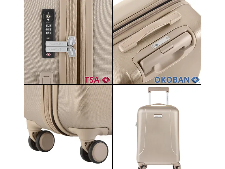 CarryOn Skyhopper 55 cm reiskoffer - Champagne