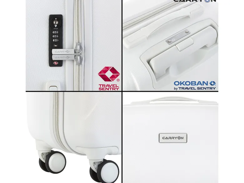 CarryOn Skyhopper 55 cm reiskoffer - White