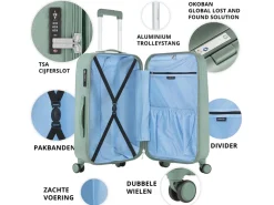 CarryOn Skyhopper 55 cm reiskoffer - Olive