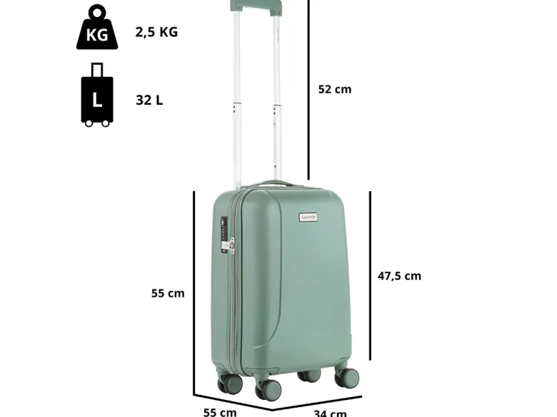CarryOn Skyhopper 55 cm reiskoffer - Olive