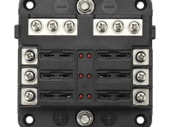 Car Systems 6 steekzekeringen houder met LED