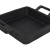 Cast Iron gietijzeren vierkante mini ovenschaal