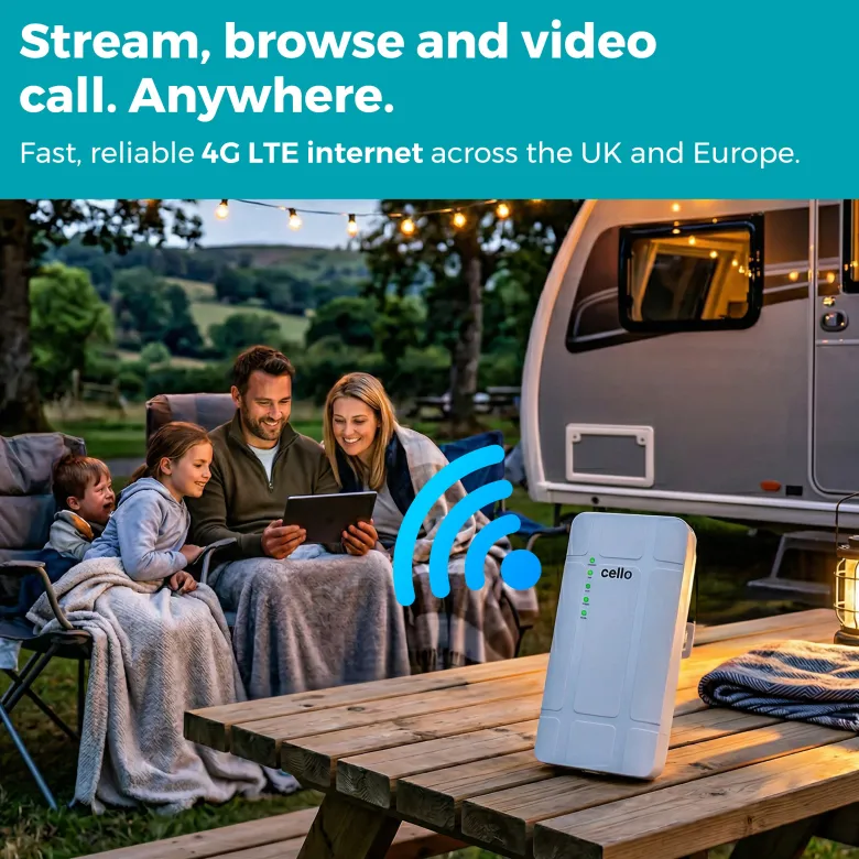 Cello 4G LTE Wi-Fi buitenrouter
