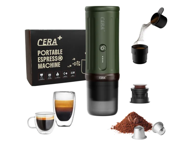 CERA+ Cerapresso draagbare elektrische espressomachine