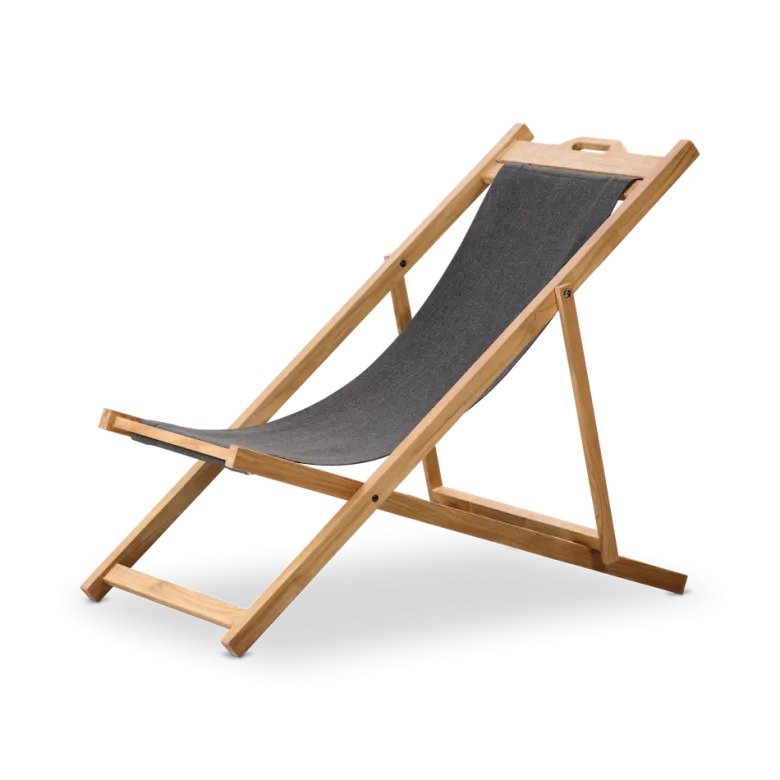 Chill Dept. Bear Valley Charcoal Luxe strandstoel