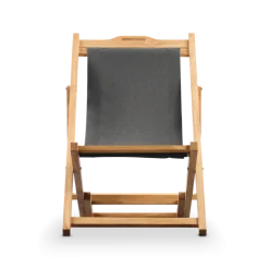 Chill Dept. Bear Valley Charcoal Luxe strandstoel