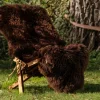Chill Dept Coats Island Brown XL lounge IJslander schapenvacht