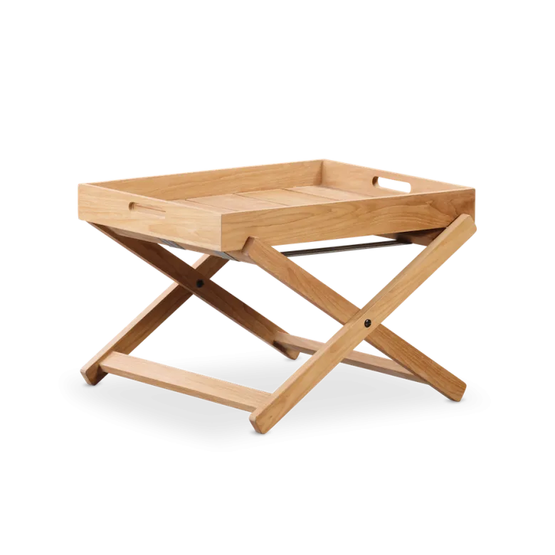 Chill Dept Glace Bay Teak verstelbare bijzettafel cq. dienblad