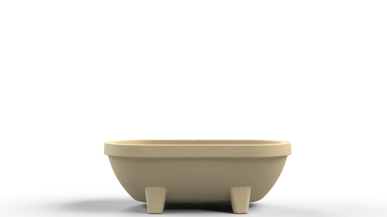 Chill-Dept. Lagoon outdoor badkuip - Light Yellow
