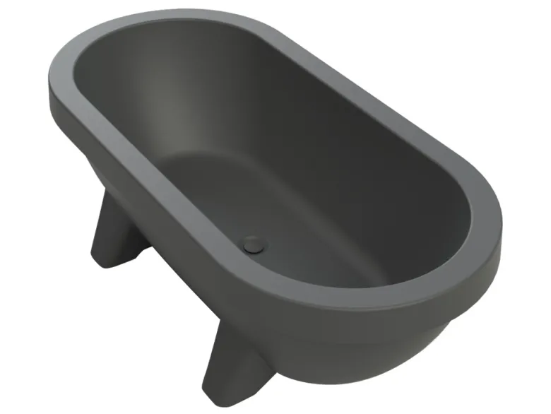 Chill-Dept. Lagoon outdoor badkuip - Anthracite