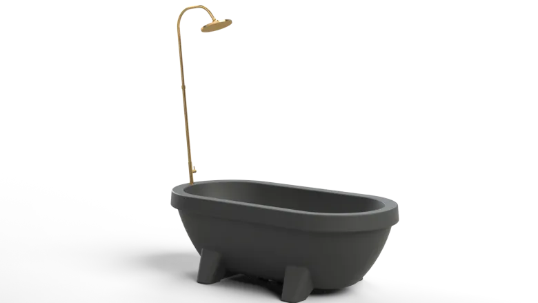 Chill-Dept. Lagoon Outdoor Douche - Gold