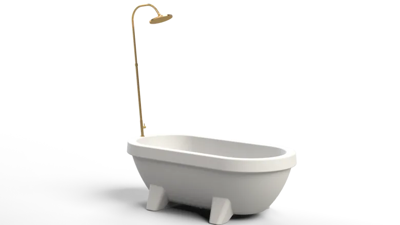 Chill-Dept. Lagoon Outdoor Douche - Gold