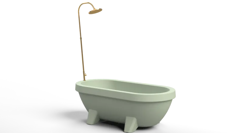 Chill-Dept. Lagoon Outdoor Douche - Gold