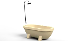 Chill-Dept. Lagoon Outdoor Douche - Black